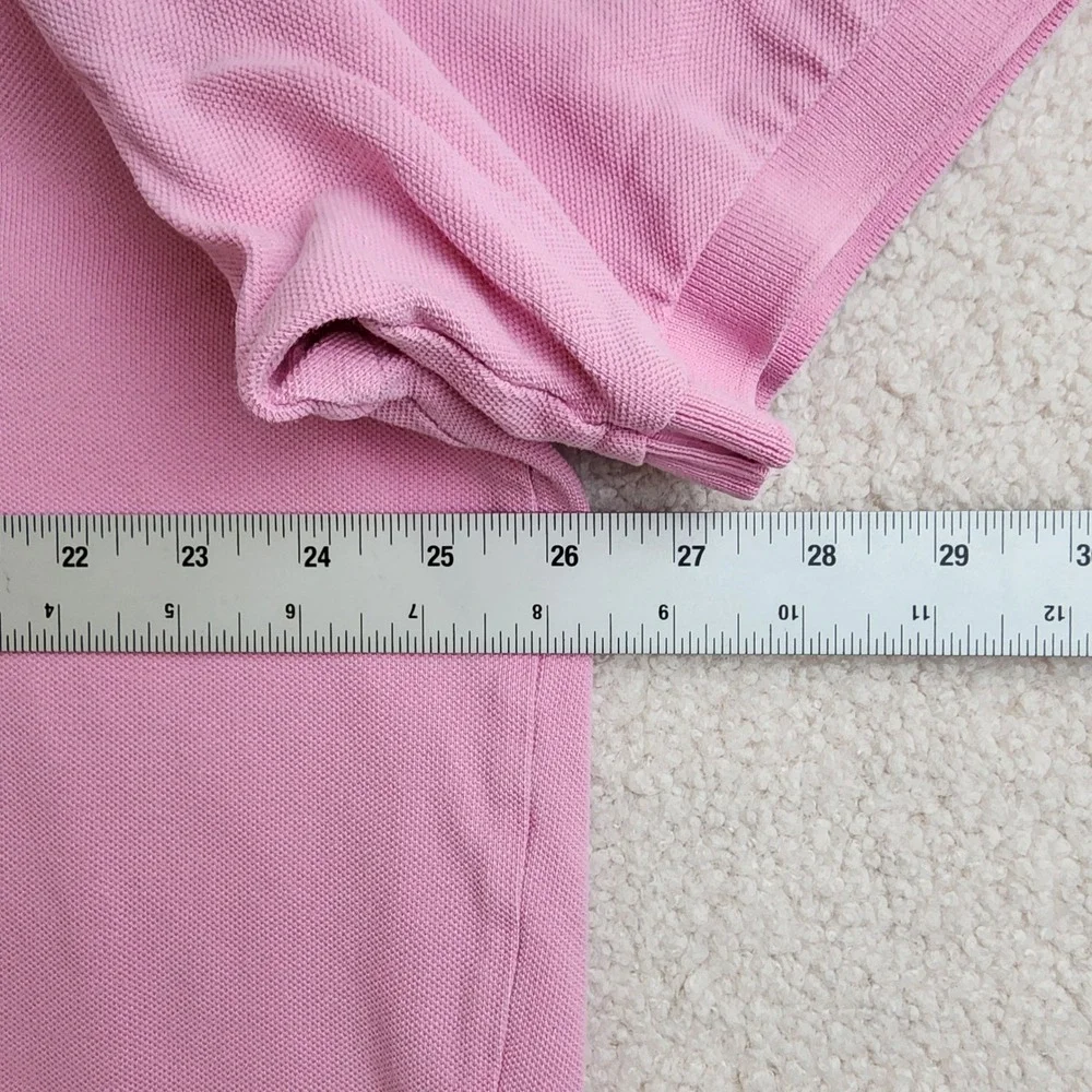 Polo Ralph Lauren Classic Pique Polo Shirt Mens XXL Pink Short Sleeve Preppy